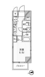 浅草橋レジデンス 603 間取り図