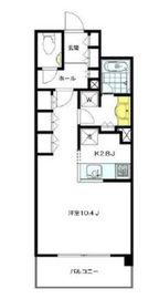 アトラス新宿柏木 1階 間取り図
