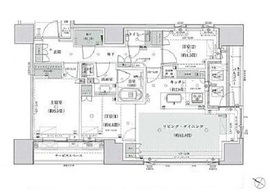 パークホームズ文京本郷通り 10階 間取り図