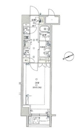 フィース水天宮前 3階 間取り図