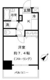 リテラス白金台ヒルズ 303 間取り図