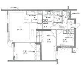 レジディア目白御留山 103 間取り図