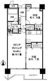 秀和青山神宮前レジデンス 2階 間取り図