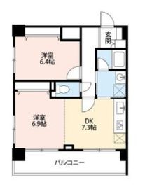 シティベース桜丘 1階 間取り図