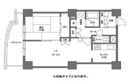 文京グリーンコートビュータワー本駒込 B1602 間取り図