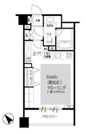 ウィズウィース渋谷神南 N棟 2階 間取り図
