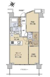 ガーデンヒルズ四ツ谷迎賓の森 7階 間取り図