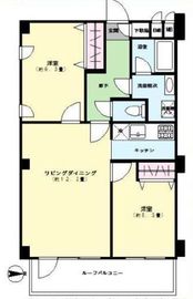 ウィスタリア元麻布 5階 間取り図