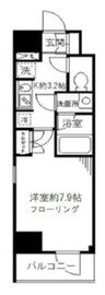 ループコート日本橋 603 間取り図