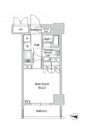 コンフォリア文京春日 503 間取り図