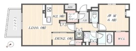ザ・パークハウス日本橋大伝馬町 6階 間取り図