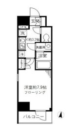 ループコート日本橋 604 間取り図