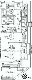 エステムプラザ飯田橋タワーレジデンス 605 間取り図