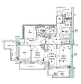 タワーテラス目黒青葉台 11階 間取り図
