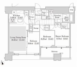 大崎ガーデンレジデンス 2005 間取り図