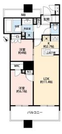 ブリリア有明スカイタワー 16階 間取り図