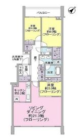 グランドヒルズ三軒茶屋ヒルトップガーデン 11階 間取り図