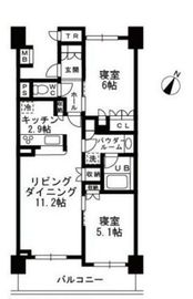 シャンピアグランデ深沢 507 間取り図