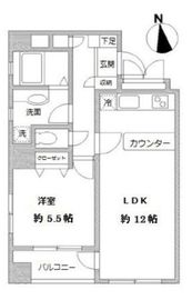 ラクラス田原町 801 間取り図