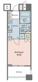 プライマル渋谷桜丘 606 間取り図