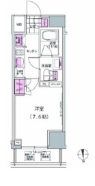 プレジリア東日本橋 1406 間取り図