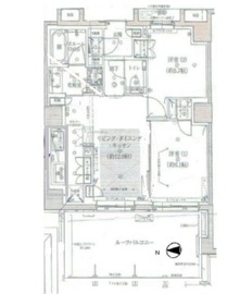 アトラス池尻レジデンス 7階 間取り図