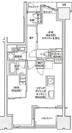 ザ・パークハウス日本橋大伝馬町 6階 間取り図