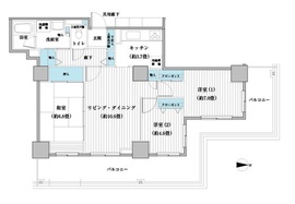 ベルタワー 707 間取り図