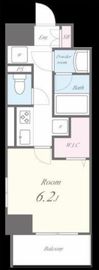 グリシーヌ弥生 703 間取り図