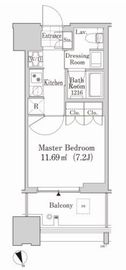 大崎ガーデンレジデンス 1215 間取り図