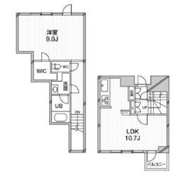 アーバンフラッツ目黒本町 109 間取り図