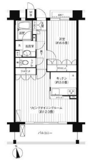 パシフィーク品川 903 間取り図