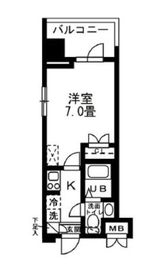 レジディア錦糸町 418 間取り図