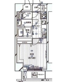 ガリシアヒルズ六本木 6階 間取り図