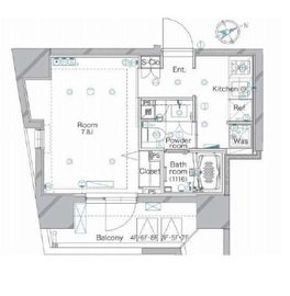 メイクスデザイン南青山 5階 間取り図