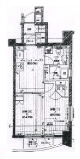 ジェイパーク渋谷イーストスクエア 2階 間取り図