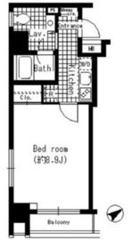 HF銀座レジデンス 1202 間取り図