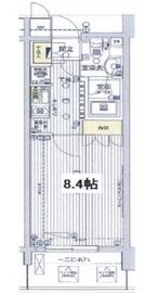 レックス海岸通りレジデンス 4階 間取り図