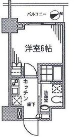 カスタリア門前仲町2 308 間取り図