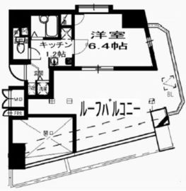 KDXレジデンス元浅草 1302 間取り図