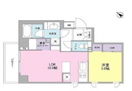 日本橋ミスモ 502 間取り図