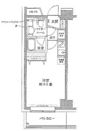 プライムアーバン豊洲 708 間取り図