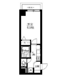 ステージファースト恵比寿 8階 間取り図