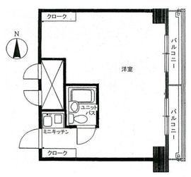 ウィン青山 14階 間取り図
