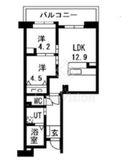 アクティ目黒駅前 1号棟 816 間取り図