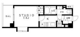 レジディア池袋 213 間取り図