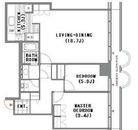 アークタワーズイースト 2003 間取り図