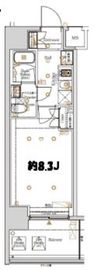 ログ東駒形 4階 間取り図