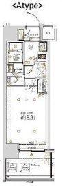 ログ東駒形 5階 間取り図