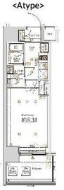 ログ東駒形 11階 間取り図